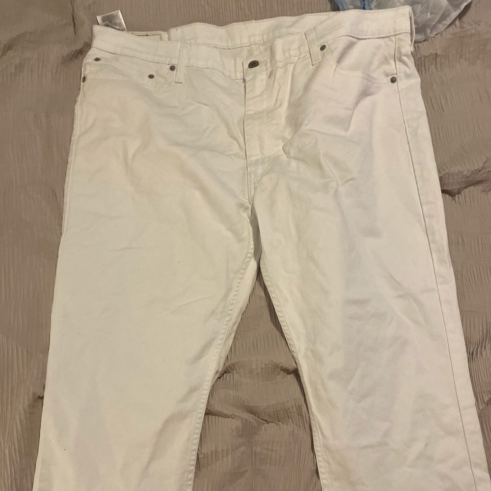 Levi 511 White Jeans 42x30 Never Worn